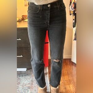 Re/done Stovepipe Straight Leg